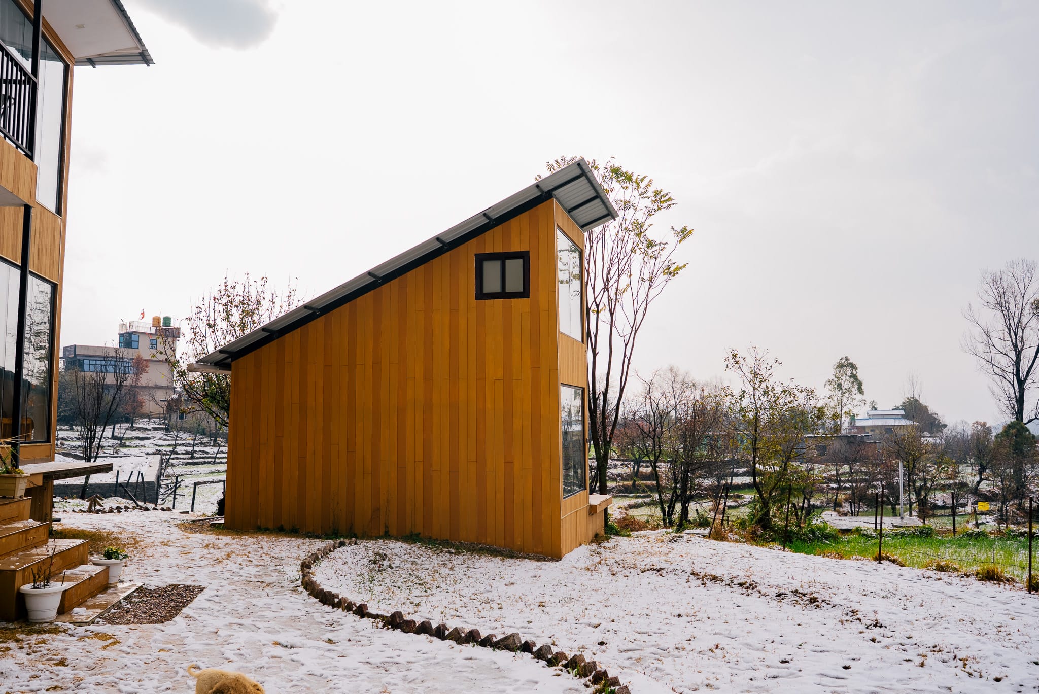 A structure set in just the right place